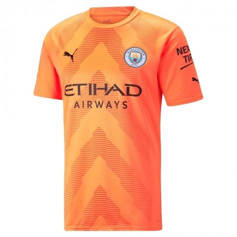 Manchester City 22/23 GK Orange Jersey(Player)