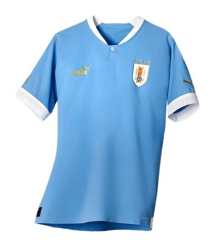 Uruguay 2022 World Cup Home Soccer Jersey
