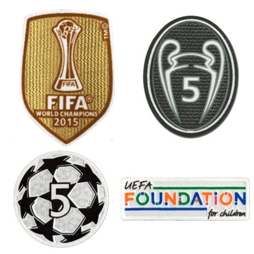 FIFA World Champions 2015+UCL Honor 5+Starball+ Foundation Patch