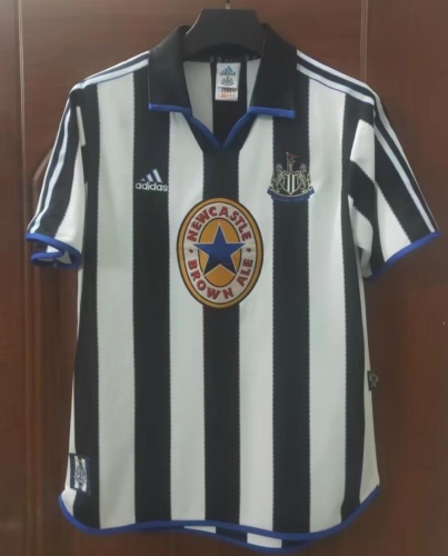 Newcastle 99/00 Home Soccer Jersey