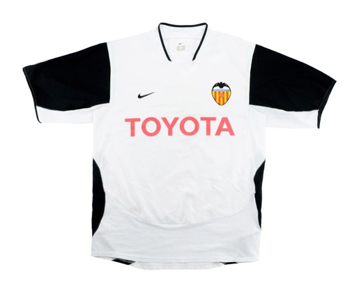 Valencia 03/04 Home Soccer Jersey