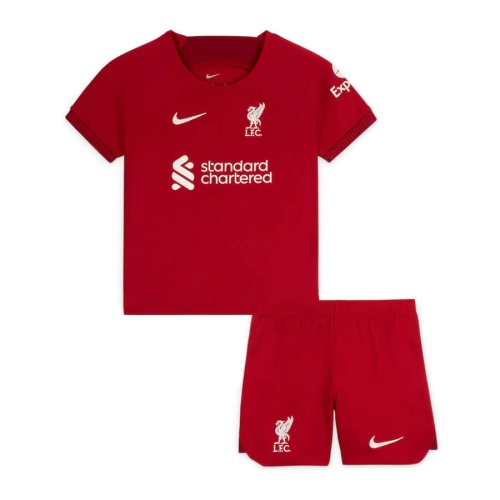 Kids-Liverpool 22/23 Home Soccer Jersey