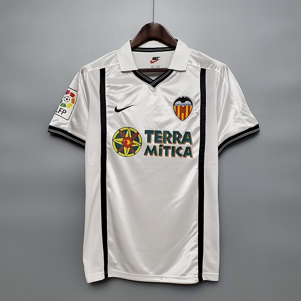 Valencia 00/01 Home Soccer Jersey