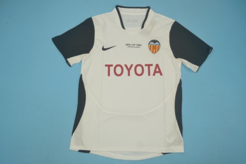 Valencia 03/04 Home Soccer Jersey
