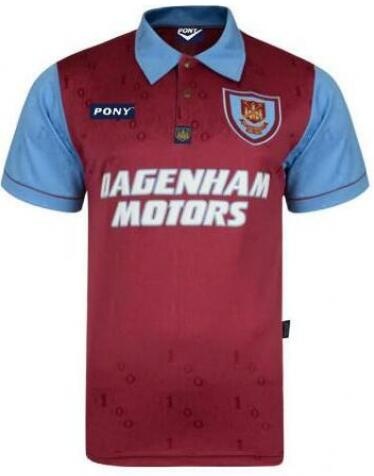 Westham 95/97 Home Soccer Jersey