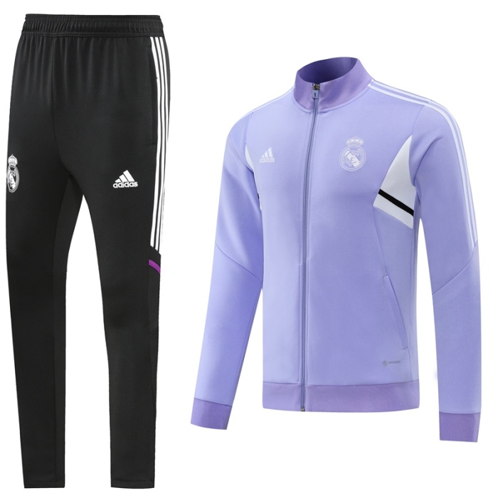 Real Madrid 22/23 Tracksuit - Light Purple