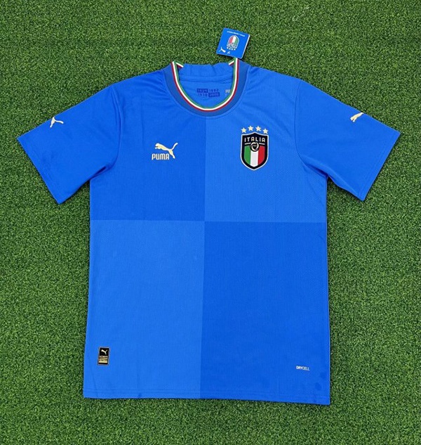 Italy 2022 World Cup Home Soccer Jersey