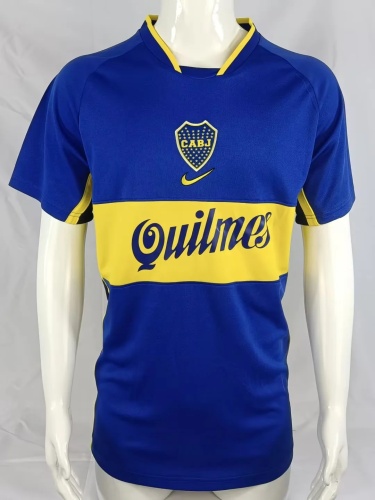 Boca Juniors 01/02 Home Soccer Jersey