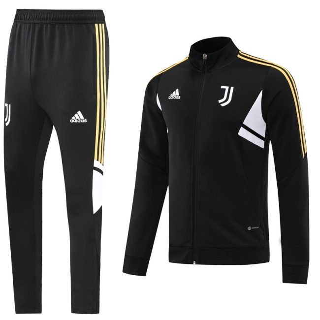 Juventus 22/23 Tracksuit - Black/White