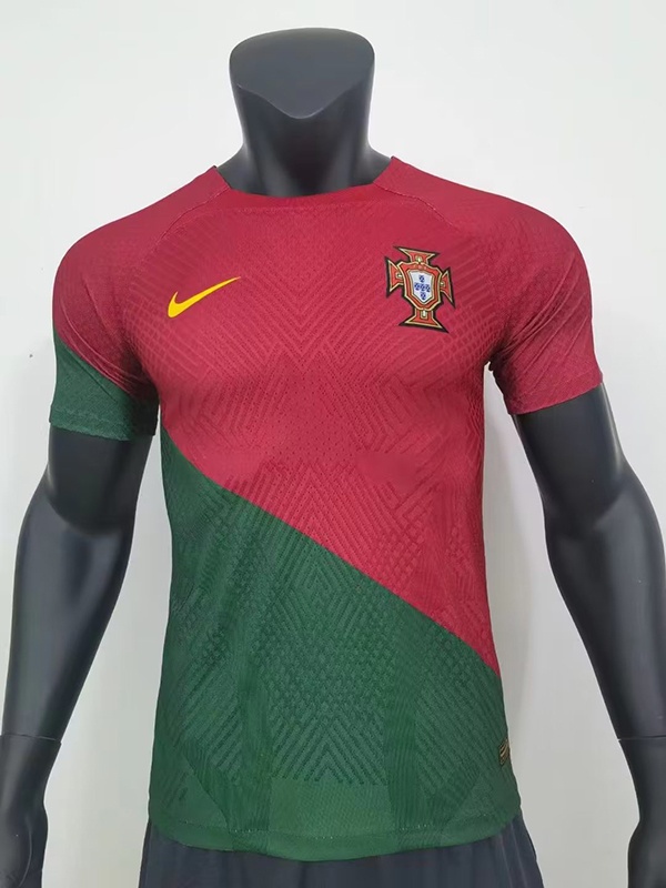 Portugal 2022 World Cup Home Soccer Jersey(Player)