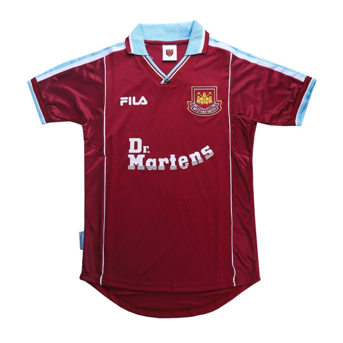 Westham 99/01 Home Soccer Jersey