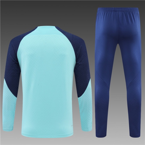 Kids Atletico Madrid 22/23 Tracksuit - Lake Blue