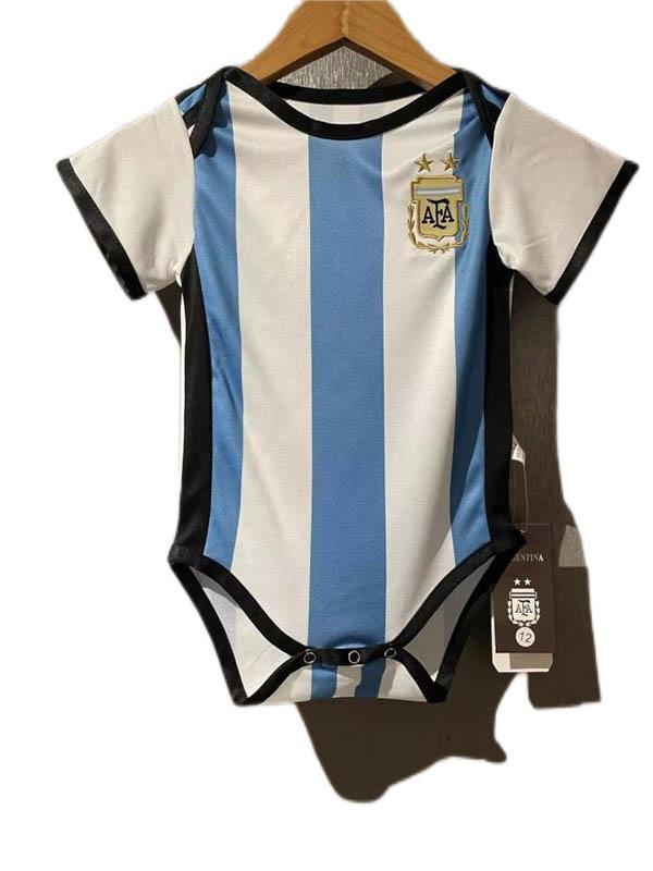 Argentina 2022 Baby World Cup Home Soccer Jersey