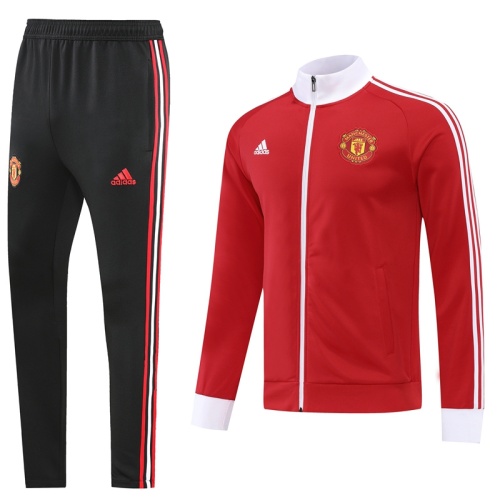 Manchester Utd 22/23 Tracksuit - Red/White