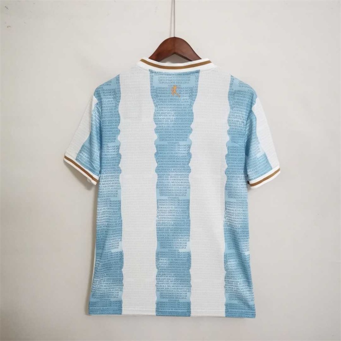 Argentina 2022 Commemorative Soccer Jersey