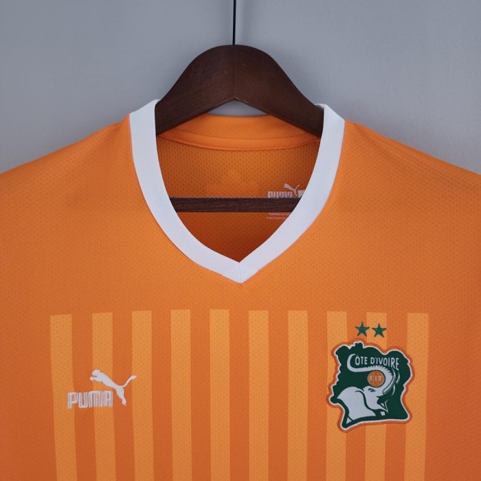 Cote d'Ivoire 2022 World Cup Home Jersey