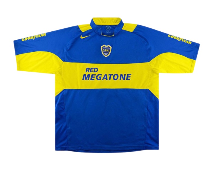 Boca Juniors 05/06 Home Soccer Jersey