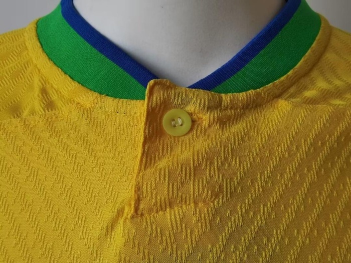 Brazil 2022 World Cup Home Leaked Jersey(Player)