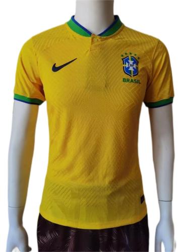 Brazil 2022 World Cup Home Leaked Jersey(Player)