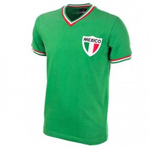 Mexico 1970 Home Soccer Jersey