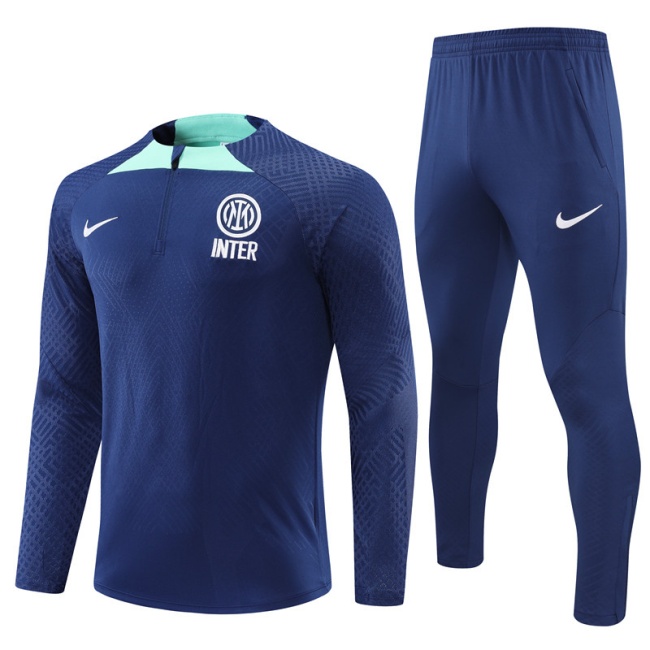 Inter Milan 22/23 Tracksuit - Blue/Green