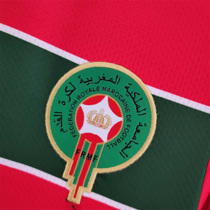 Morocco 2022 World Cup Home Soccer Jersey