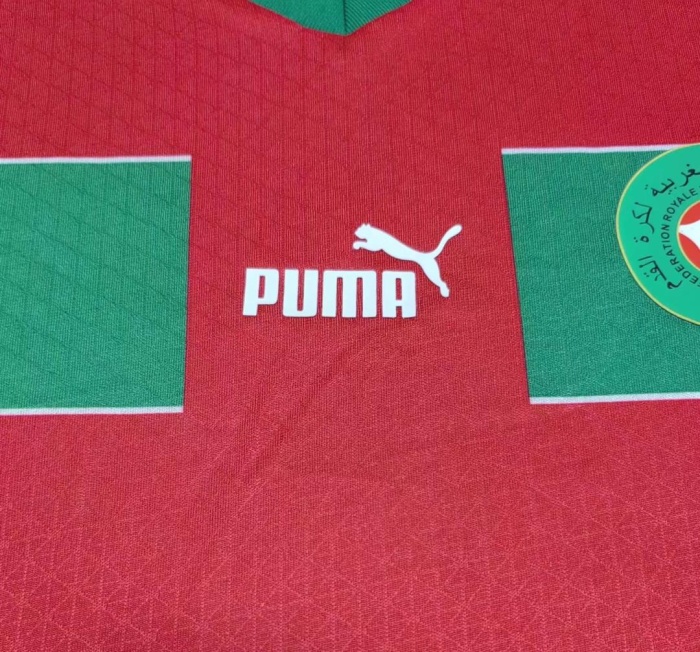 Morocco 2022 World Cup Home Jersey(Player)