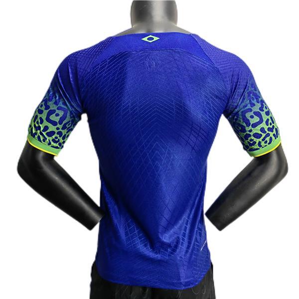 Brazil 2022 World Cup Away Soccer Jersey(Player)