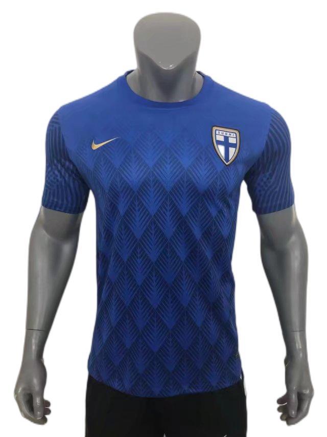 Finland 2022 Away Soccer Jersey (Player)