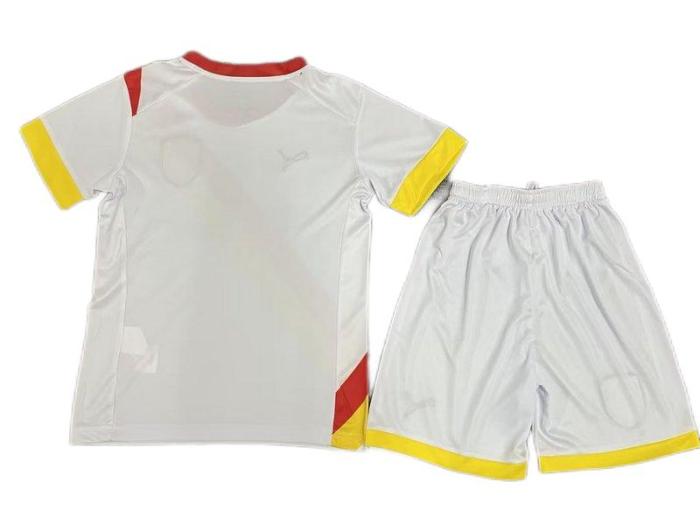 Kids-RC Lens 22/23 Third White Soccer Jersey
