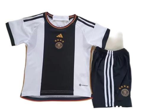 Kids-Germany 2022 World Cup Home Soccer Jersey