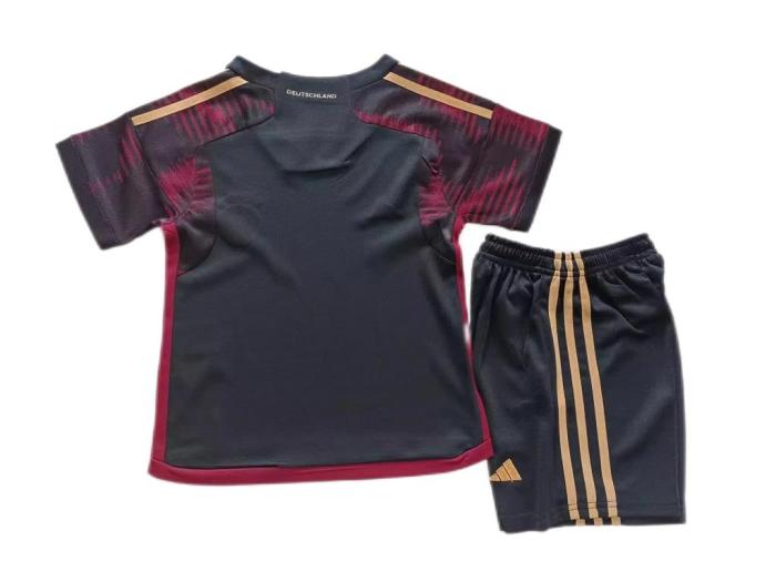 Kids-Germany 2022 World Cup Away Soccer Jersey
