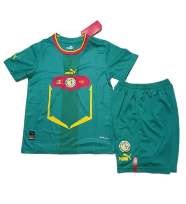 Kids-Senegal 2022 World Cup Away Soccer Jersey