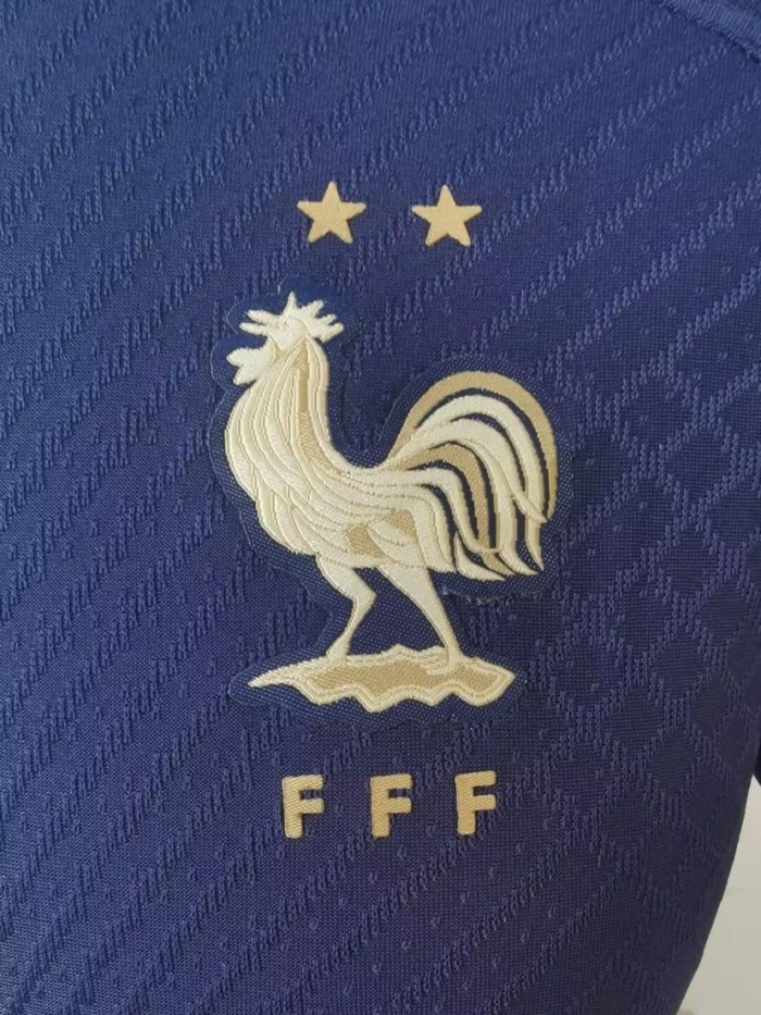 France 2022 World Cup Home Soccer Jersey(Player)