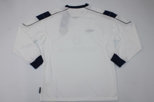 Manchester Utd 99/00 Away White Long Jersey