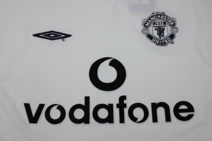 Manchester Utd 99/00 Away White Long Jersey