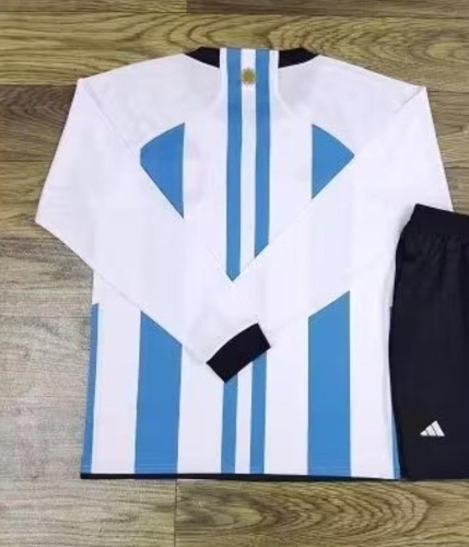 Argentina 2022 World Cup Home Long Jersey
