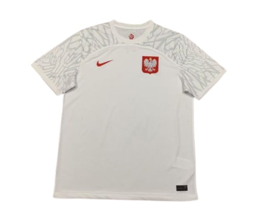 Poland 2022 World Cup Home Soccer Jersey