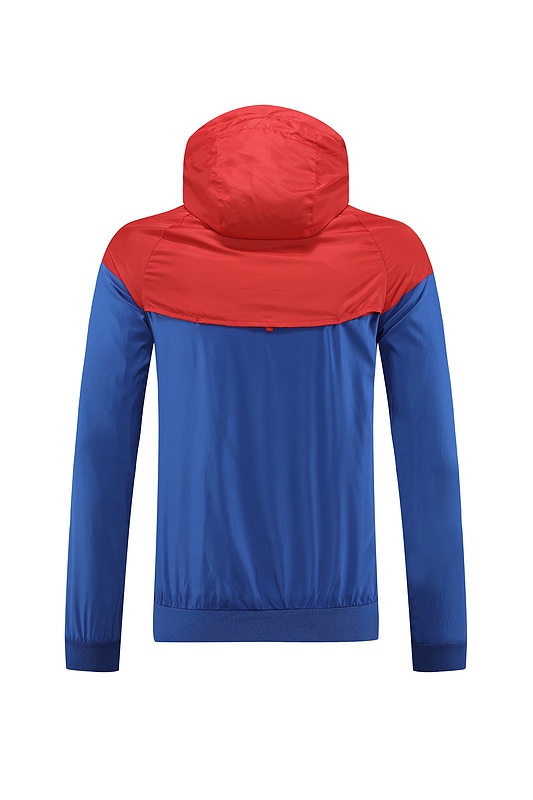 Portugal 22/23 Wind Coat - Red/Blue