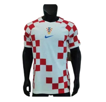 Croatia 2022 World Cup Home Soccer Jersey