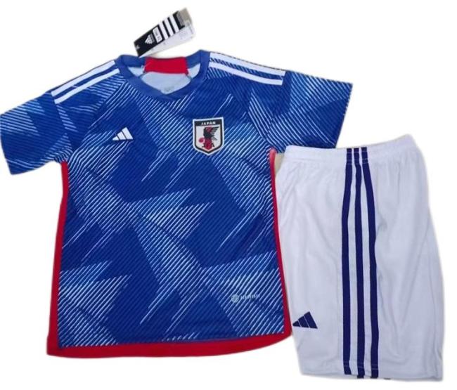 Kids-Japan 2022 World Cup Home Soccer Jersey