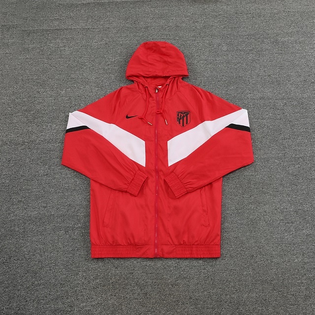 Atletico Madrid 22/23 Wind Coat - Red/White