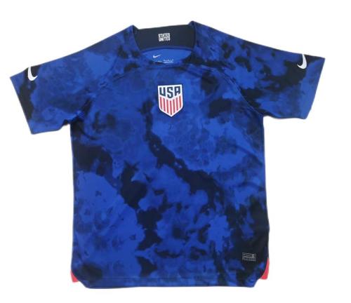 USA 2022 World Cup Away Dark Blue Soccer Jersey