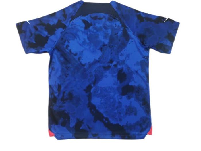 USA 2022 World Cup Away Dark Blue Soccer Jersey