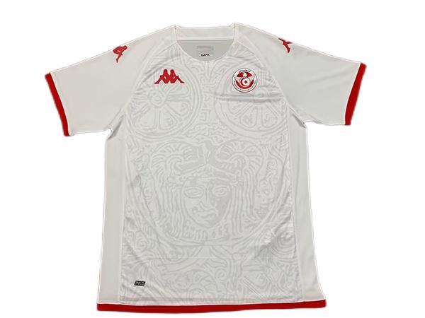 Tunisia 2022 World Cup Away White Soccer Jersey