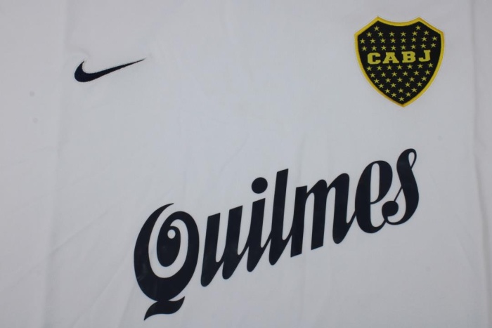 Boca Juniors 98/99 Away White/Dark Blue Jersey