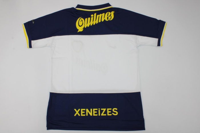 Boca Juniors 98/99 Away White/Dark Blue Jersey
