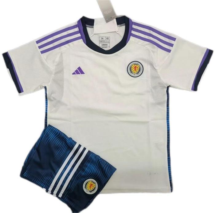 Kids-Scotland 2022 World Cup Away Soccer Jersey