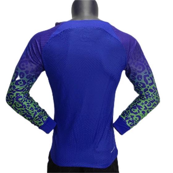 Brazil 2022 World Cup Away Long Jersey(Player)