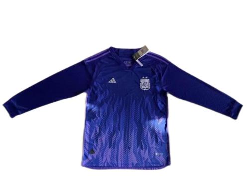Argentina 2022 World Cup Away Long Jersey